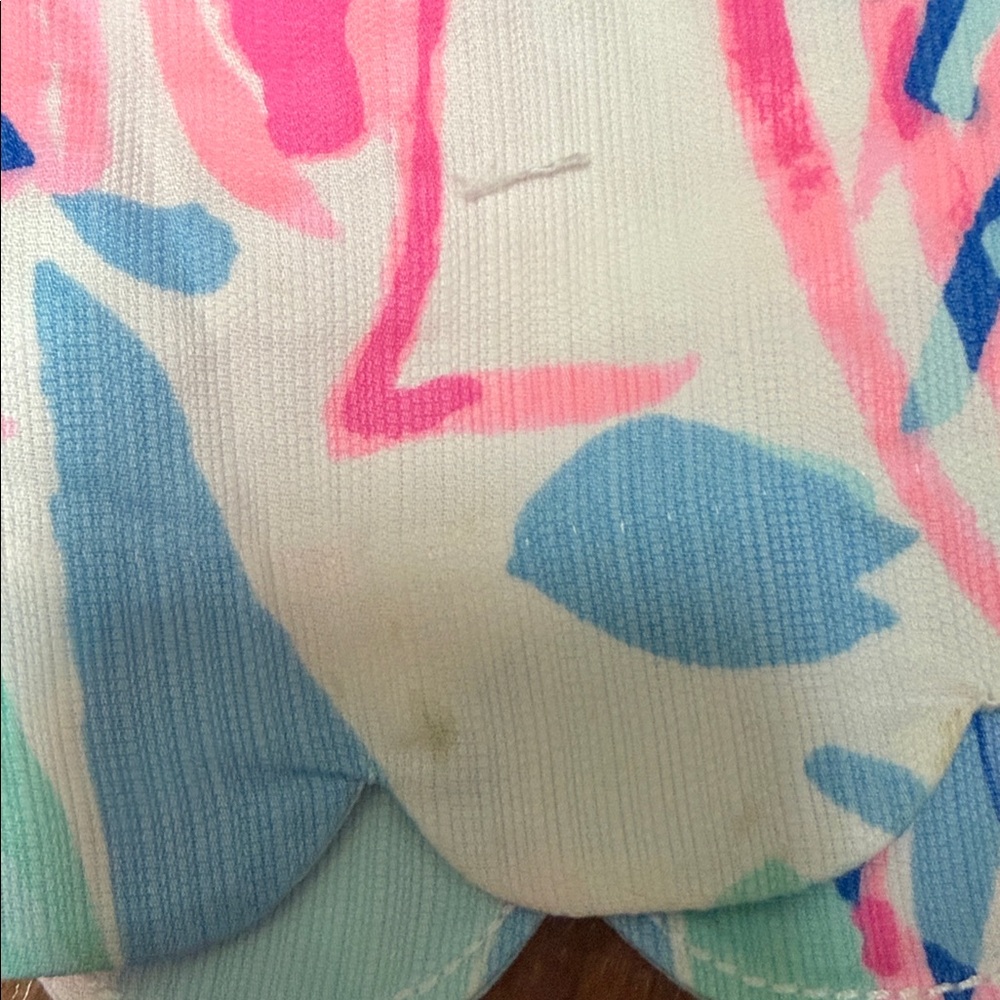 Lilly Pulitzer Multicolor Leaf Print Skort - Picture 4 of 5